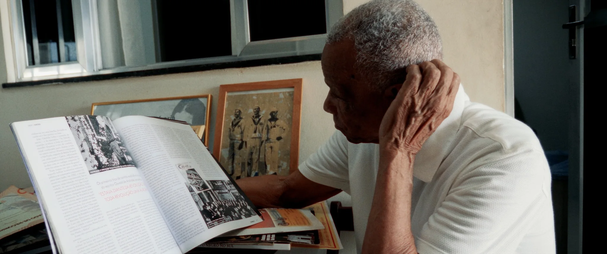 Frame cinematográfico do documentário João Cândido — Um Herói Sem Máscara